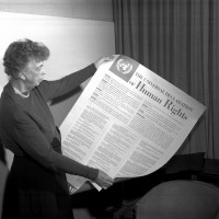 ER and the Universal Declaration of Human Rights, Dec. 1948.