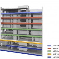 INTERIOR: A new plan is drawn up to transform the former residence and college community center into a public policy institute.