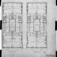 Floorplans for third and fourth floors.