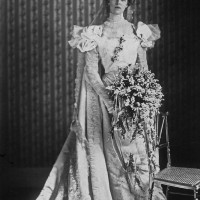 Eleanor Roosevelt as a bride, March 17, 1905.
