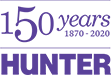 Hunter College 150 Year Anniversary Logo