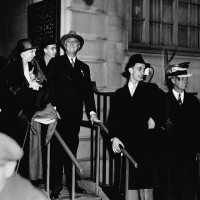 FDR, ER leaving for inauguration, March 1933.